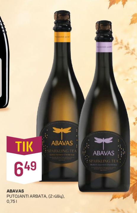 ABAVAS PUTOJANTI ARBATA, 0.75 l