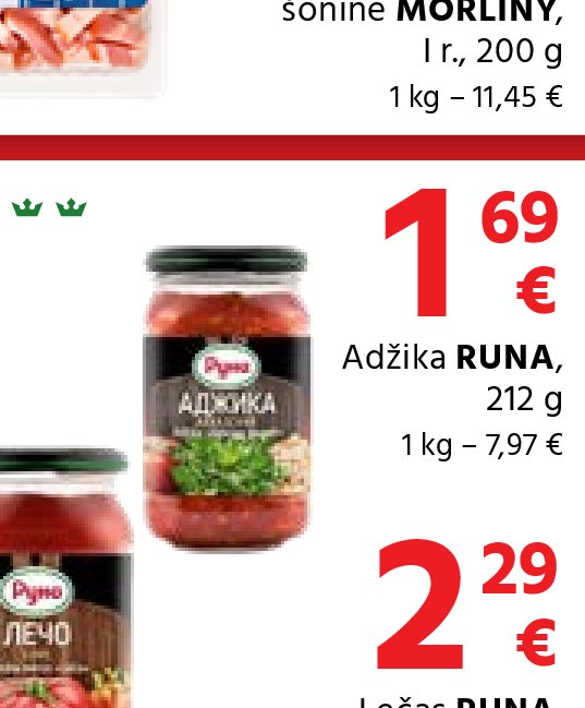 Adžika RUNA, 212 g