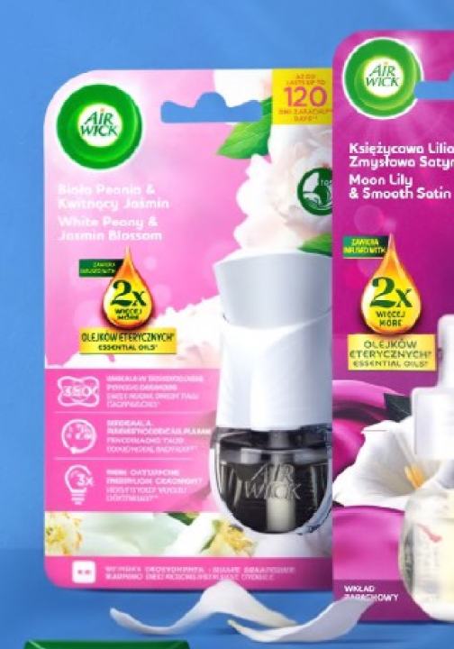 AIR WICK Essential Oils Księżycowa Lilia & Zmysłowa Satyna