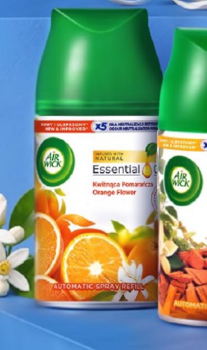 AIR WICK Essential Oils Kwitnąca Pomaranča