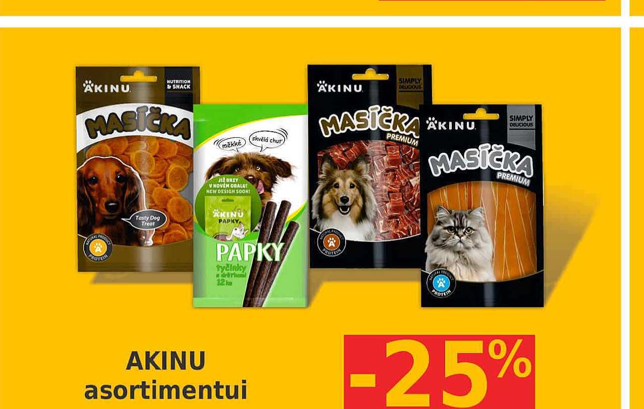 AKINU asortimentui