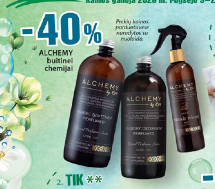 ALCHEMY buitinei chemijai