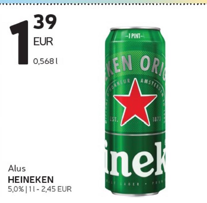 Alus HEINEKEN, 1 l