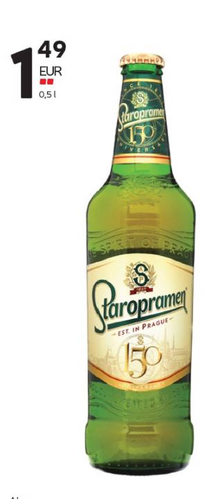 Alus STAROPRAMEN, 0.5 l
