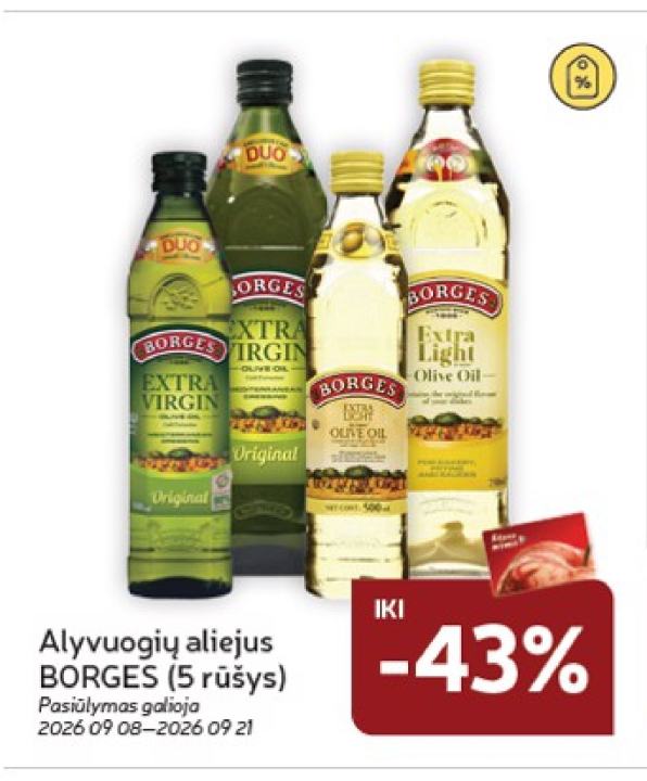 Alyvuogių aliejus BORGES