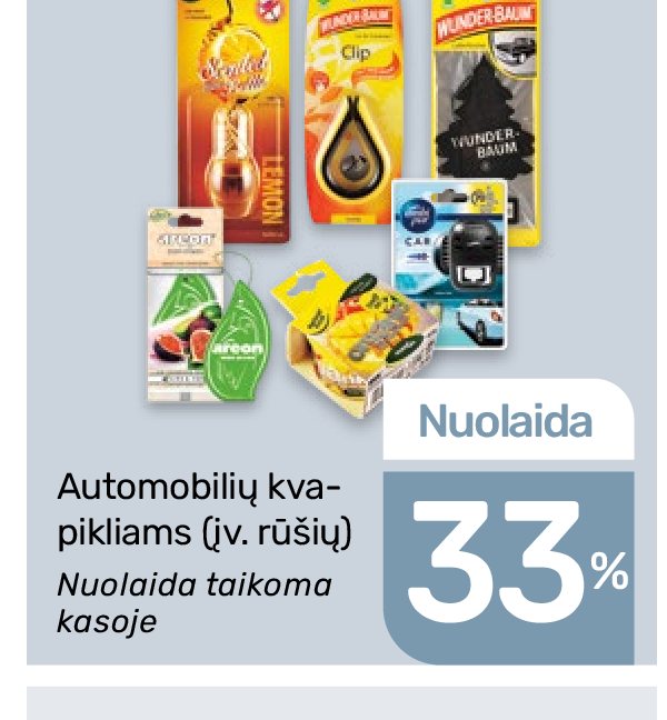 Automobilių kvapikliams