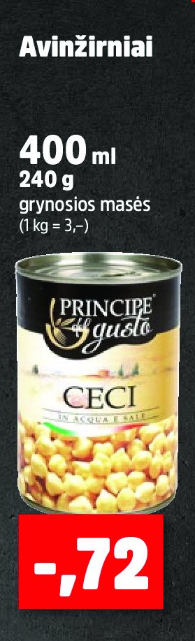 Avinžirniai, 400 ml