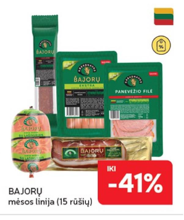 BAJORŲ mėsos linija