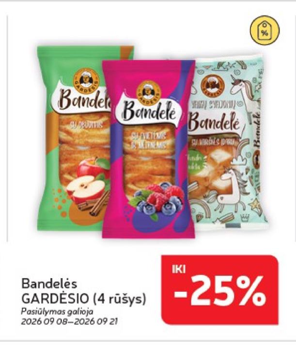 Bandelės GARDĖSIO