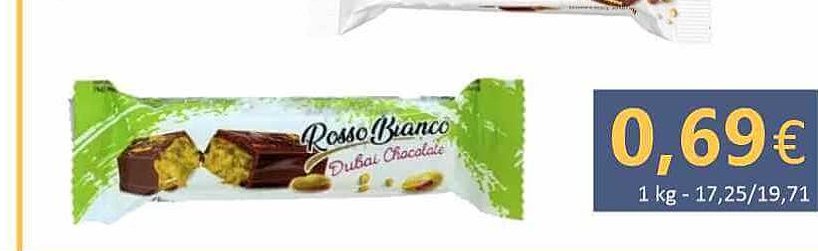 Batonėlis ROSSO BIANCO, 35 g