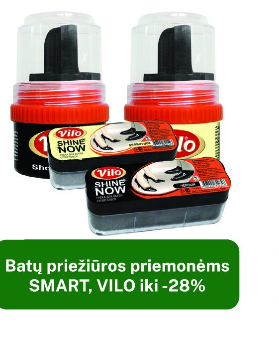 Batų priežiūros priemonėms SMART, VILO