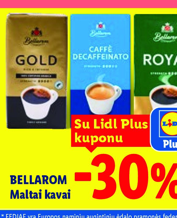 BELLAROM Maltai kavai