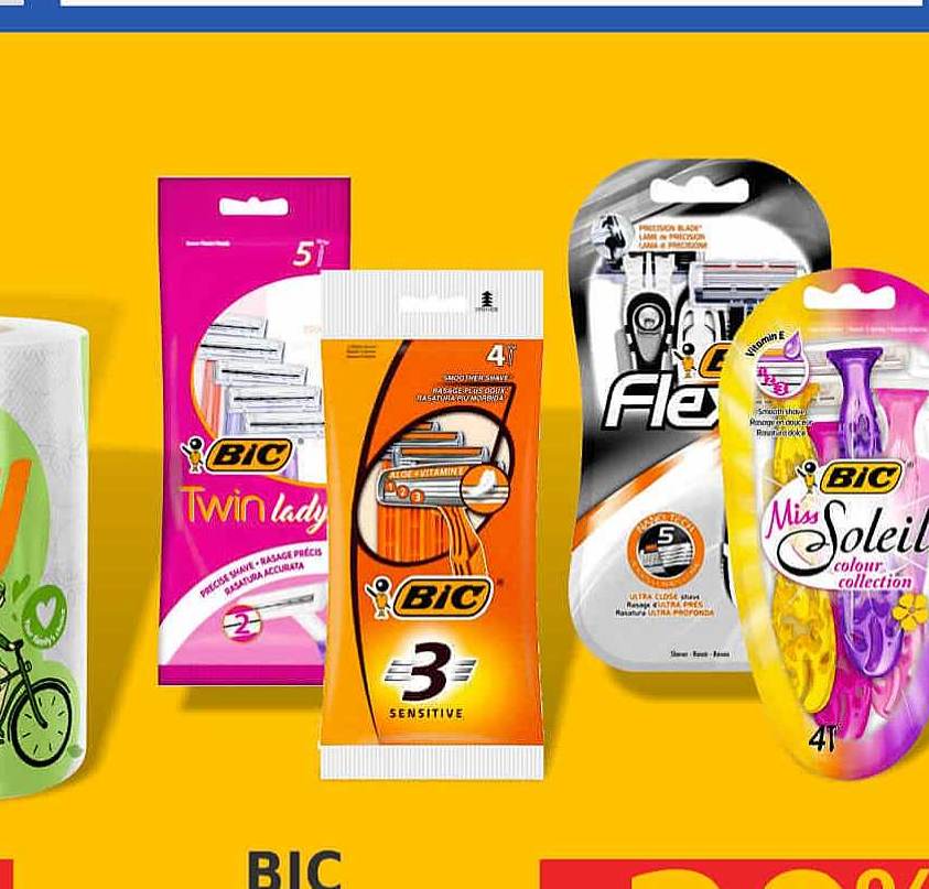 BIC vienkartiniams skustuvams