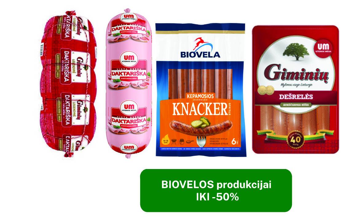 BIOVELOS produkcijai