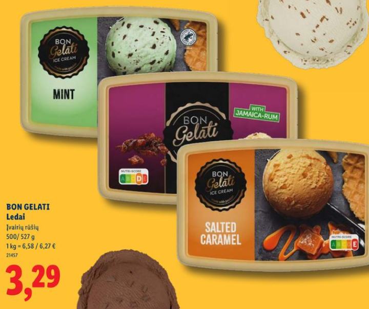 BON GELATI Ledai, 527 g