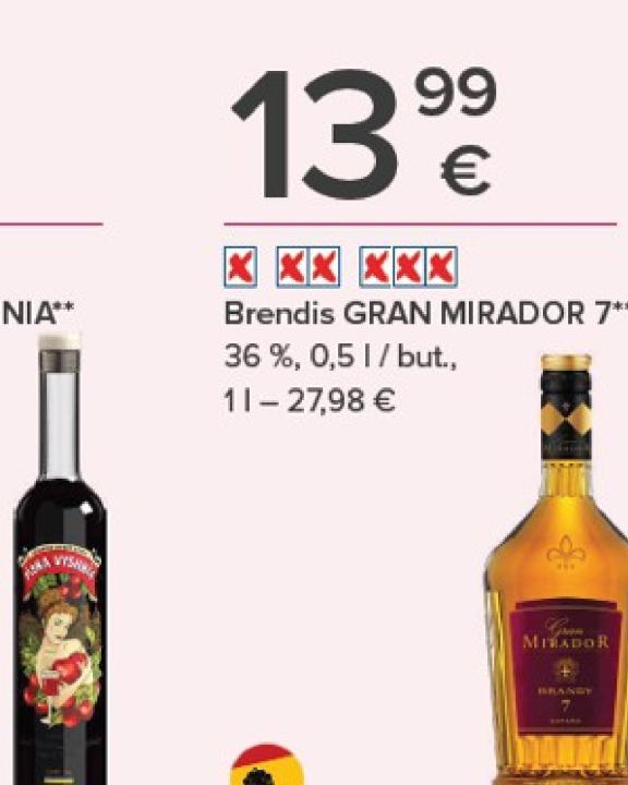 Brendis GRAN MIRADOR 7, 0.5 l