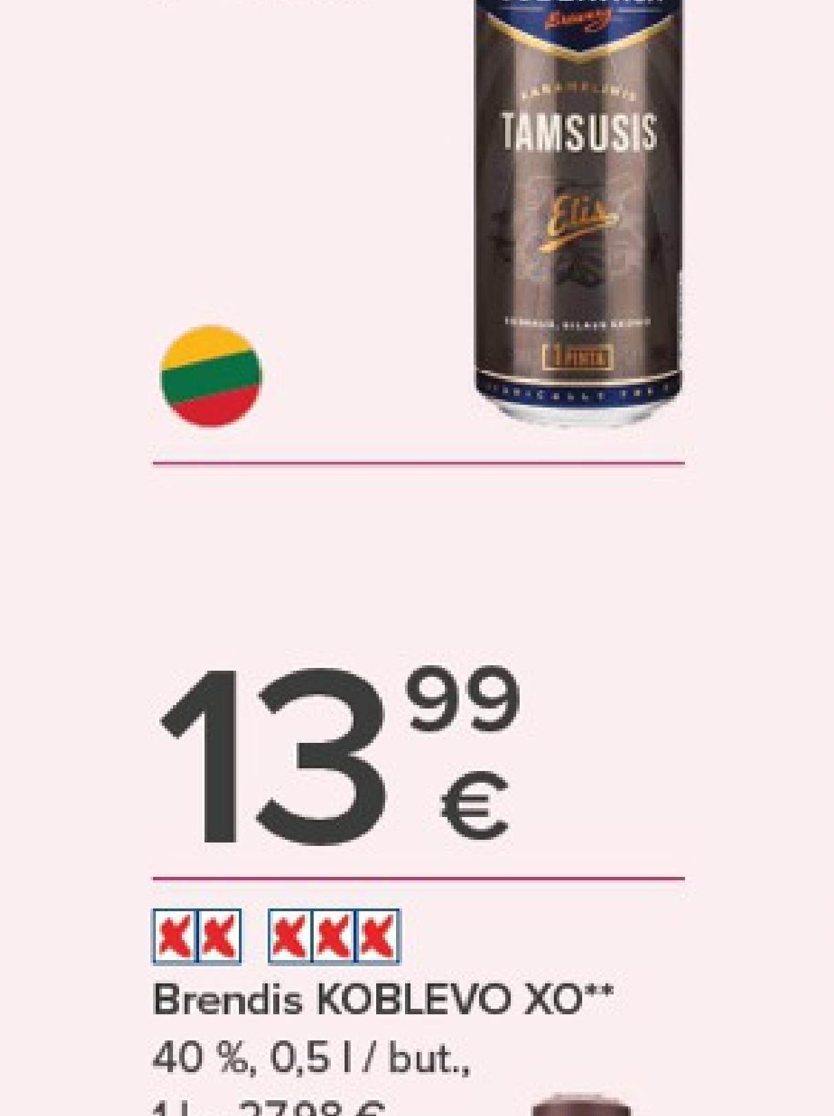 Brendis KOBLEVO XO, 0.5 l