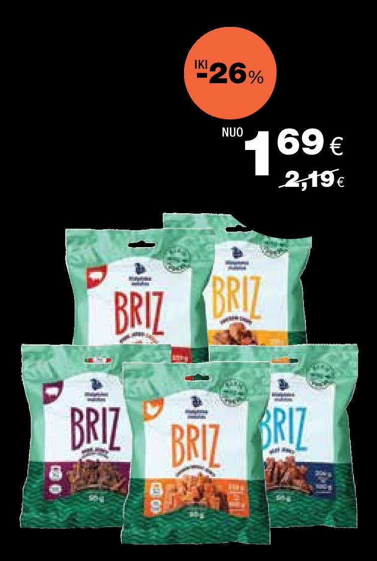 BRIZ traškučiai
