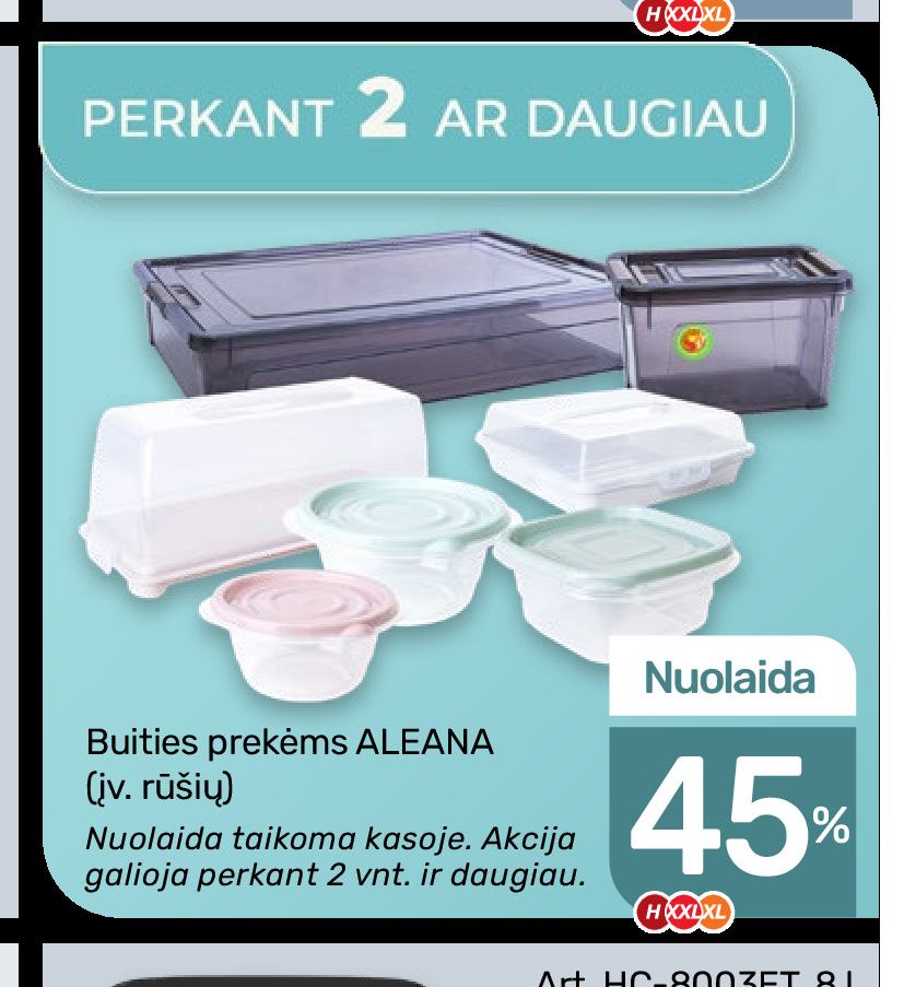 Buities prekėms ALEANA