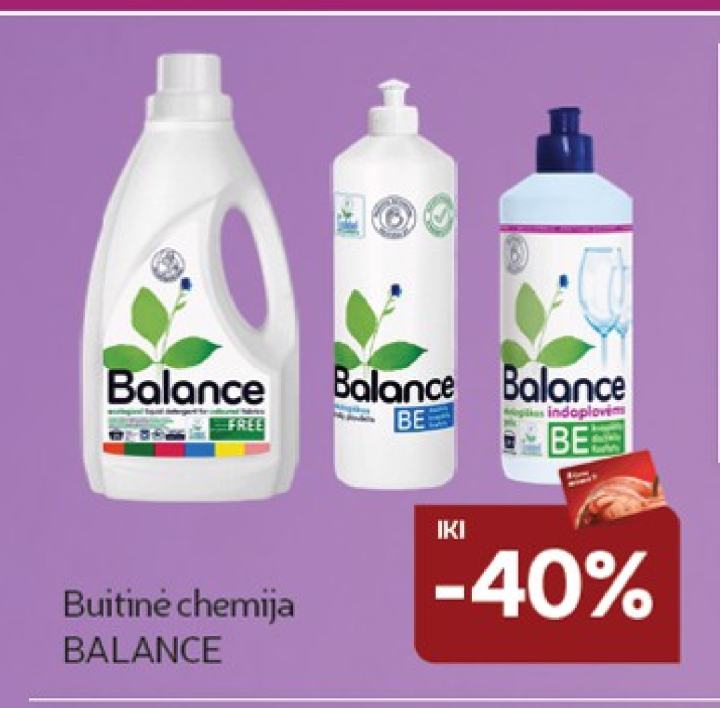 Buitinė chemija BALANCE
