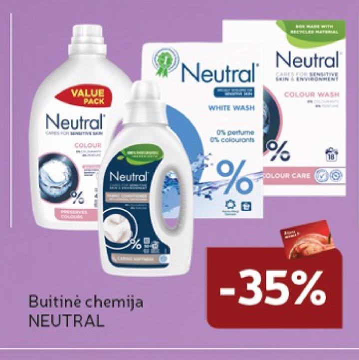 Buitinė chemija NEUTRAL