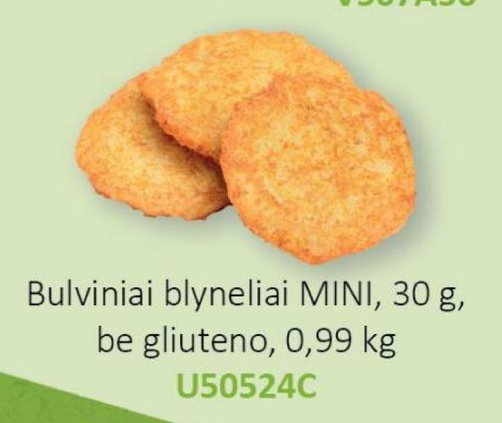 Bulviniai blyneliai MINI, 30 g