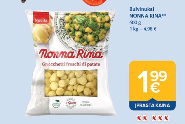 Bulvinukai NONNA RINA, 400 g