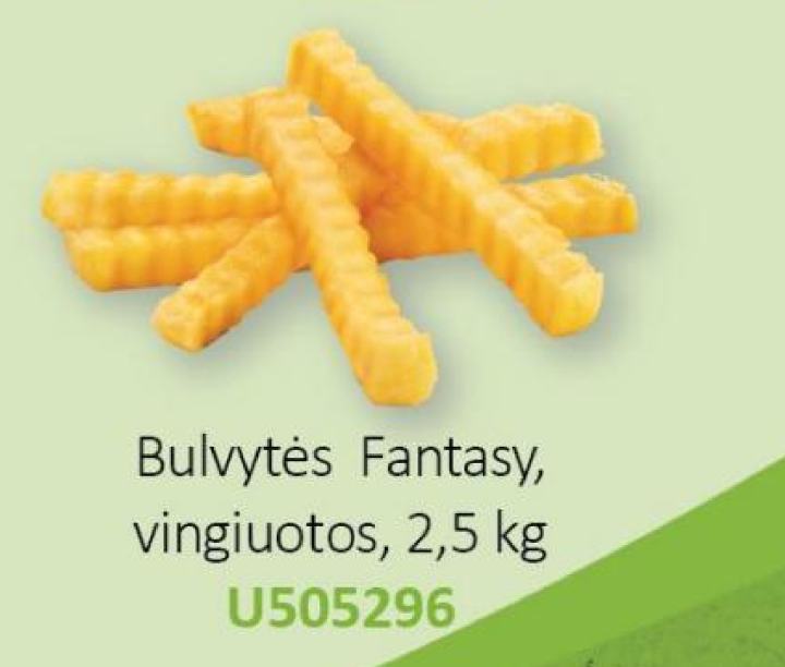 Bulvytės Fantasy, 2.5 kg