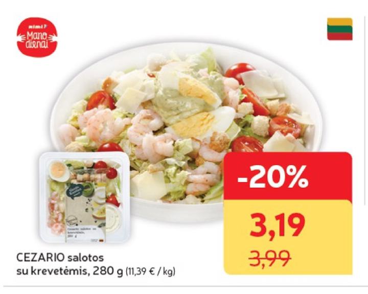 CEZARIO salotos, 280 g
