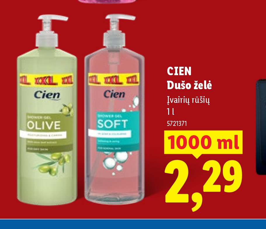 CIEN Dušo želė, 1 l