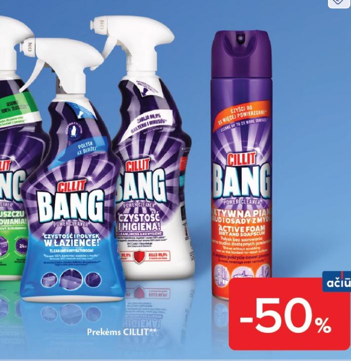 CILLIT BANG Power Cleaner Czystość i Higiena
