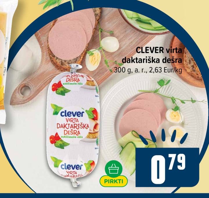 CLEVER virta daktariška dešra, 300 g