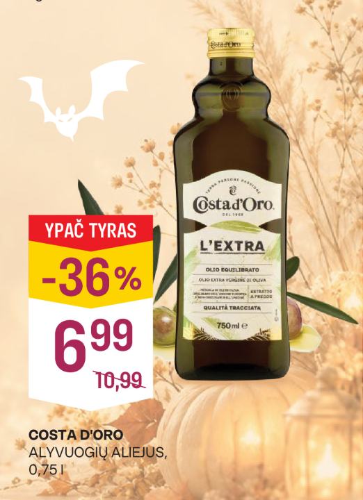 COSTA D'ORO, 0.75 l