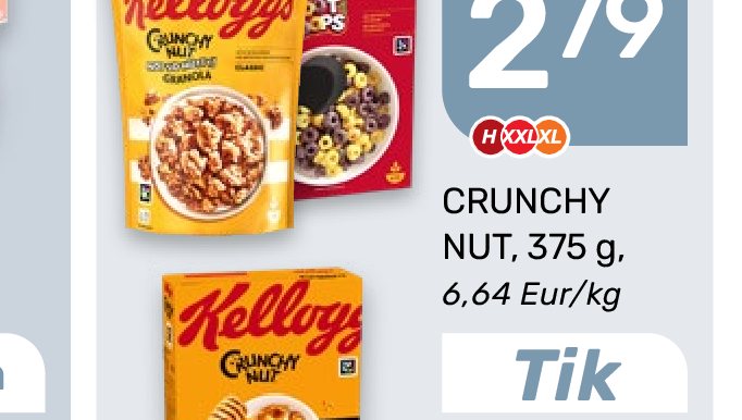 CRUNCHY NUT, 375 g