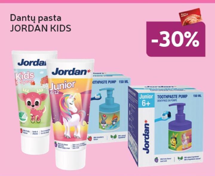 Dantų pasta JORDAN KIDS