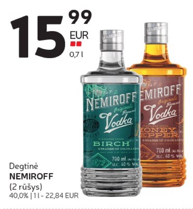 Degtinė NEMIROFF, 1 l