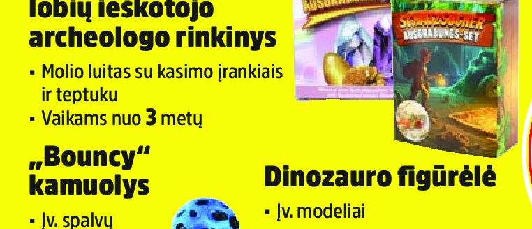 Deimantų arba lobių ieškotojo archeologo rinkinys