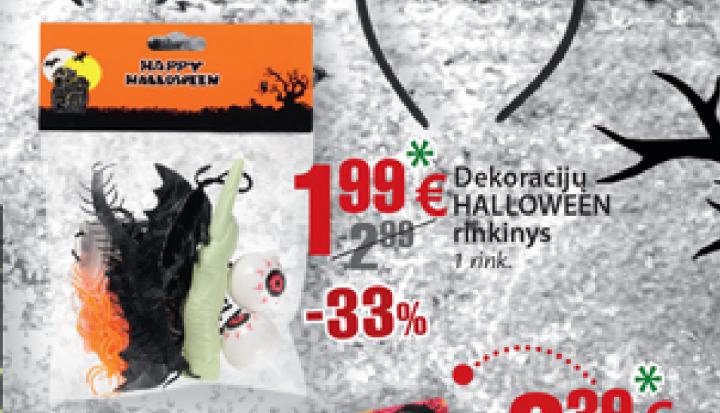 Dekoracijų HELLOWEEN rinkinys, 1 rink.