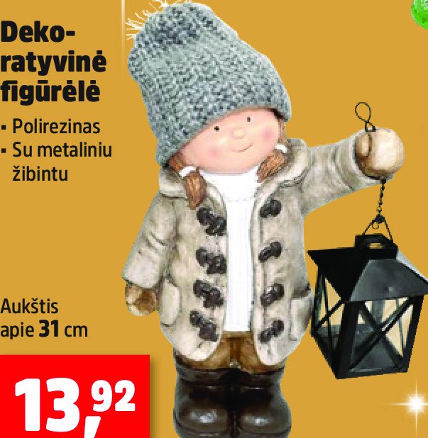 Dekoratyvinė figūrėlė, 31 cm