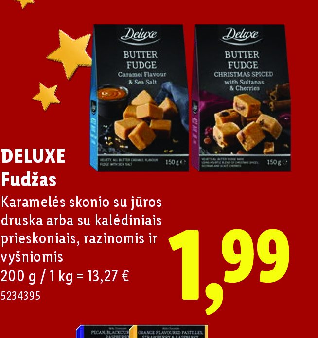 DELUXE Fudžas, 200 g