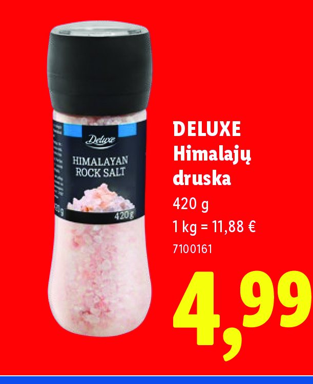 DELUXE Himalajų druska, 420 g