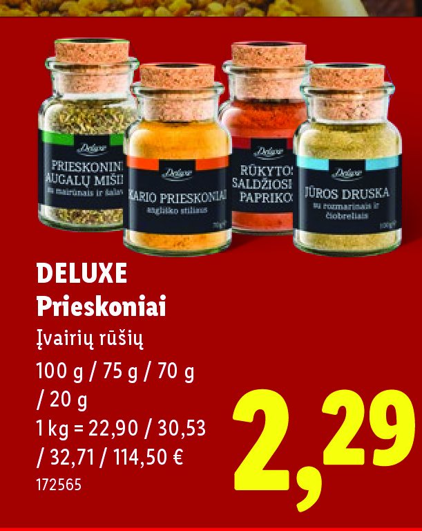 DELUXE Prieskoniai, 100 g