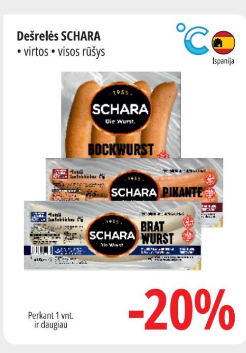 Dešrelės SCHARA