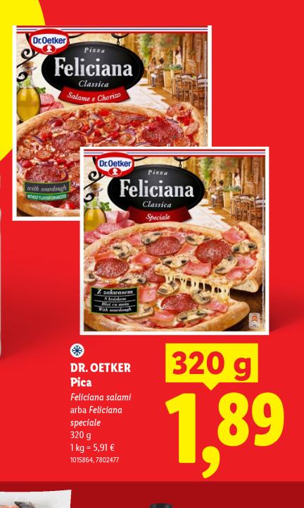 DR. OETKER Pica, 320 g