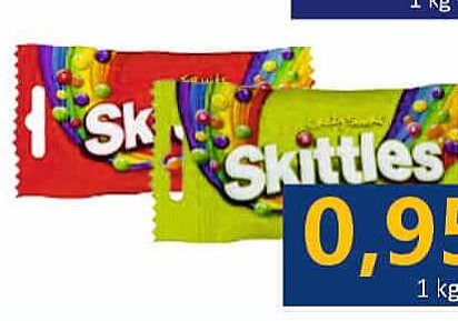 Dražė SKITTLES, 38 g