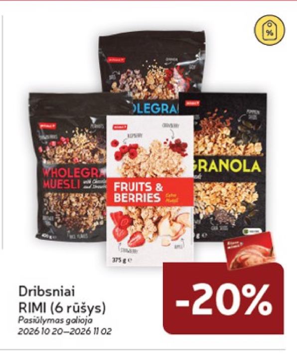 Dribsniai RIMI