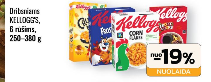 Dribsniams KELLOGG'S, 380 g