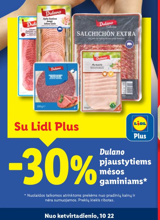 Dulano pjaustytiems mėsos gaminiams