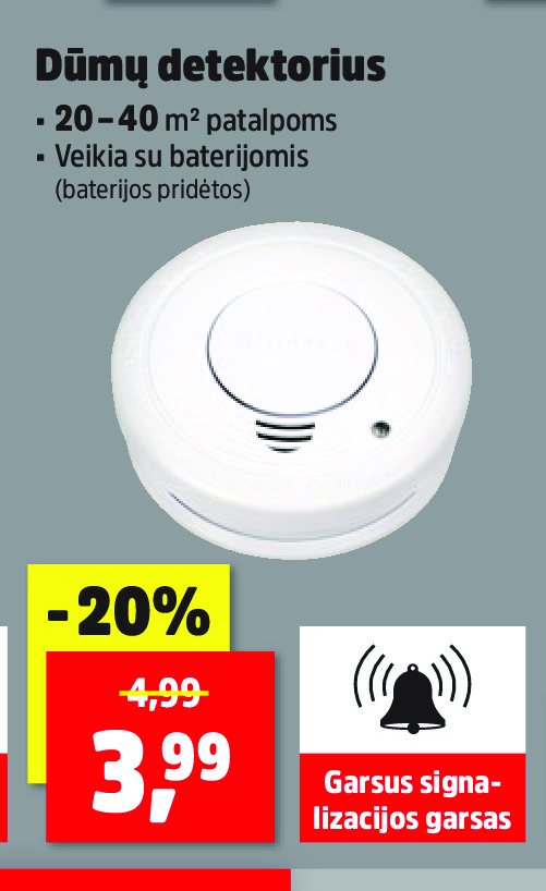 Dūmų detektorius