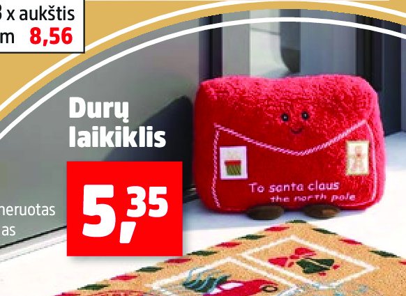 Durų laikiklis